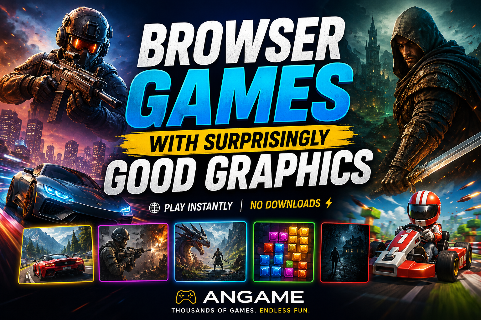 Browser Games With Surprisingly Good Graphics 🎮🔥